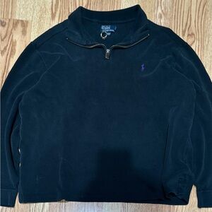 Ralph Lauren Polo Black Quarter Zip